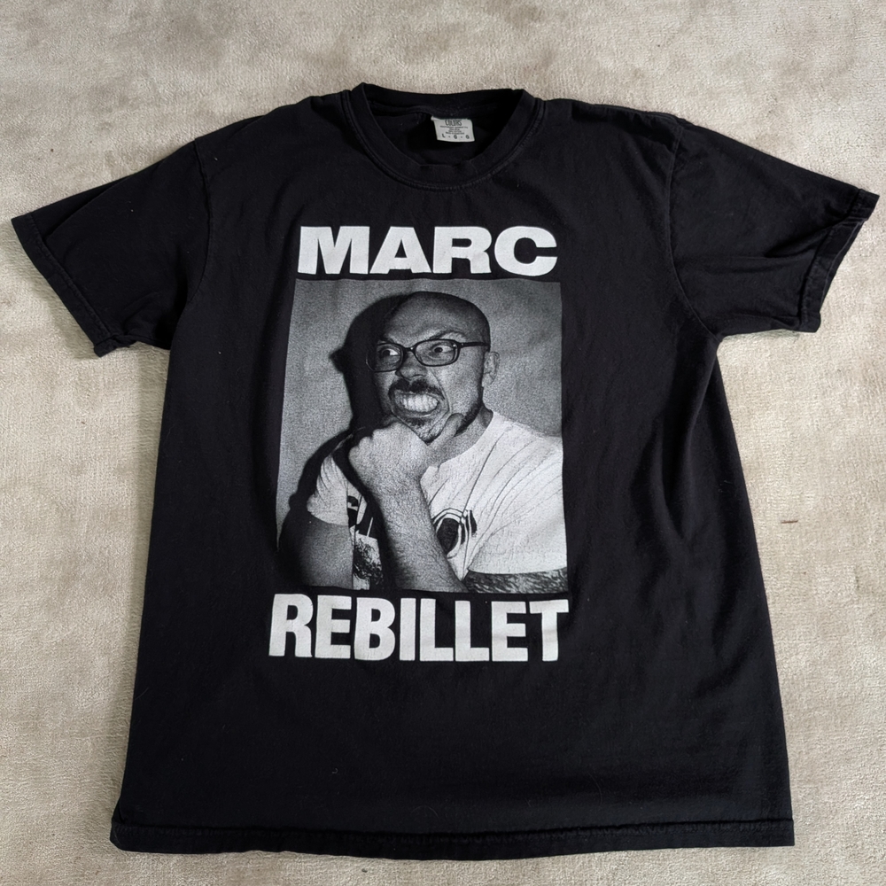 Marc Rebillet Black Graphic T-Shirt